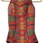 prAna NWT  Eleana Neoprene High Neck One Piece Swimsuit Size S Photo 2