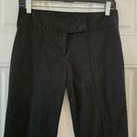 ILU Womens Size 9 Vintage Y2K Black Flare Leg Dress Pants I.L.U. The Clothing Co Photo 2