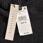Sanctuary  Anthropologie Black Crewneck Chenille Sweater Size M Women’s NWT $79 Photo 7