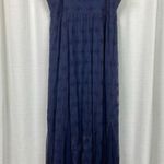 Torrid  Navy Blue Lace Mesh Tank Maxi Dress Sz.1 Photo 6