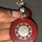 Casino chip earrings. Unique & original. Made with real Monte Carlo poker chips Photo 2