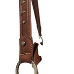 Montana West Trinity Ranch Concealed Carry Fringe Rivets Shoulder Bag Brown Photo 2