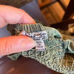 Free People Renaissance bohemian hippie green tie dye lace up dress / one size Photo 3