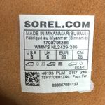 Sorel  Joan of Arctic Suede Snow Boots Brown Tall Lace Up NO FELT LINER Size 8 Photo 3