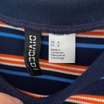 H&M  Striped Ribbed Midi T-Shirt Dress 6 Photo 1