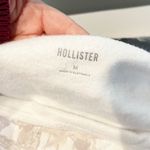 Hollister  Easy Double Off The Shoulder Camo Sweatshirt Tan Cream Medium Photo 2
