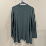 Pink republic  Teal Open Front Cardigan Knit Size XL EUC Photo 5
