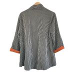 Moonlight  - Button Front Mandarin Collar Asian Theme Women's Fashion Jacket Sz S Photo 1