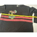 Disney Parks Forever x Junk Food Mad Hatter Lightweight Sweatshirt Adult L Black Photo 7