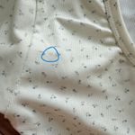 Womens Ribbed Crewneck Short Sleeve Floral Stretch Shirt Dainty Design XS/S Size undefined Photo 5