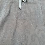 Vintage 90s L.L. Martin Black Baby Doll Square Neck Sleeveless Dress Brocade 14M Size 14 Photo 8