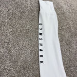 Gymshark  White Long Sleeve Athletic Top Women's Size S Mesh Panels Logo Photo 7