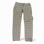 frame denim FRAME Plaid Le High Skinny Crop Stretchy Pants Size 26 Photo 3