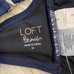 Loft  Dark Blue Strapless Bikini Top size M brand new Photo 6