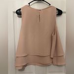 Philosophy Women’s Blush Pink Flowy Layered Dressy Tank Top Size L Photo 1