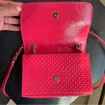 Tory Burch  Marion Embossed Shrunken Pink crossbody Bag Photo 6