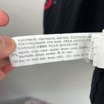 ZARA Embroidered Black and Red Women's Top size Large Photo 11