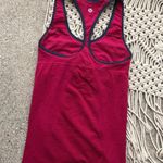 Lululemon Lulu Racerback Berry Tank Top Size 4 Photo 2