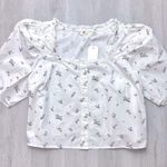 Levi's Levi’s White Button Down Short Sleeve Top 3X Photo 1