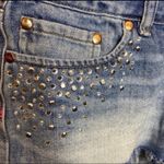 PINK - Victoria's Secret Victoria's Secret PINK Bling rhinestone jean size 4 short shorts Photo 1