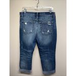 Rock & Republic Womens Jeans Distressed Medium Wash Cropped Capri Size 10 Photo 4
