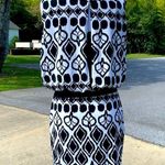 Enfocus Studio En Focus Studio Print Black and White Perfect Fit Dress 6 Photo 3