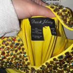 Dave and Johnny  Yellow Backless Dress with Embellishments Photo 2