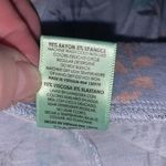 Honeydew blue floral stretchy comfy wide leg capri pajama pants Size L Photo 7