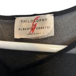Philosophy di Alberta ferretti black maxi dress measurements in pictures Photo 2