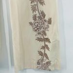 Yigal Azrouël Embellished Sequin Cut Out Flat Front Straight Leg Trousers Size 4 Photo 6