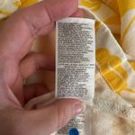 Old Navy Old Navy Yellow Floral Linen Blend Mini Dress L Adjustable Straps Sundress Photo 7