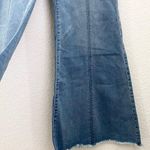 Tinseltown Hi-Rise Flare Denim Raw Hem Pull On Flare Jeans Size 11 Waist 30 Photo 9