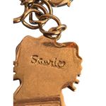 Sanrio Hello Kitty Silver Tone Charm Bracelet Pink Blue Clear Rhinestones 8" Photo 4