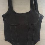 PINK - Victoria's Secret  Cropped Black Bralette Top Size S Photo 0