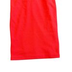 Nookie Noookie Bold Red Off-Shoulder Fitted Sheath Dress Spaghetti Strap Size Small Photo 3