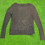 Barefoot Dreams  Cozychic Lite Knit Women’s S‎ Long Sleeve Pocket Sweater Photo 0