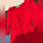 Dolls Kill Make It Merry Mesh Cardigan - Red Photo 1