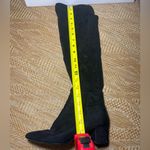 Rockport Women's Black Tall Suede Zip Up Boots,Heeled Boots,Size US 7 Photo 6