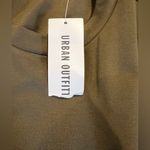 Urban Outfitters Women's Medium Olive Green Open Back Mini Dress Night Out NWT Photo 9