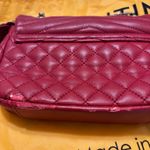 Mario Valentino Valentino Quilted Red Mario Mini Handbag Photo 12