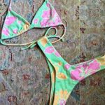 Aurelle Swim Kiva Green Terrycloth Bikini Photo 2