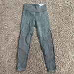 Aerie Offline by  Womens Seamless Side Braided Leggings‎ Ribbed Size Medium Black Photo 1