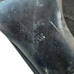 Diane Von Furstenberg DVF Suede Black Women's Heeled platform booties Shoes Size 7 Photo 6