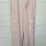 Jonathan Simkhai Women’s 6 Light Pink Cargo Utility Pants Photo 0