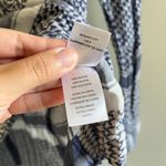 Rails x Anthropologie LILY YARN-DYED Sapphire Jacquard Blue Baja Top Size XS Photo 7