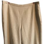 Cream Wide Leg Dress Pants 16 Lined Side Zip ALTERED Plus Size Photo 7