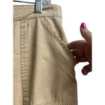 Woolrich  Women's Wicker Khaki Cropped Capri Pants Size 16 Photo 3