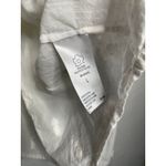 Farm Rio  White Pineapple Embroidered Long Sleeve Boho Blouse Size Large Cotton Photo 5