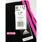 Adidas M20 Shorts Black Screaming Pink Neon Hot Running Exercise Workout Sporty Photo 7