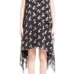 Opening Ceremony NEW Open Ceremony Women’s Gesture Burnout Handkerchief Dress size 4 Black Photo 9